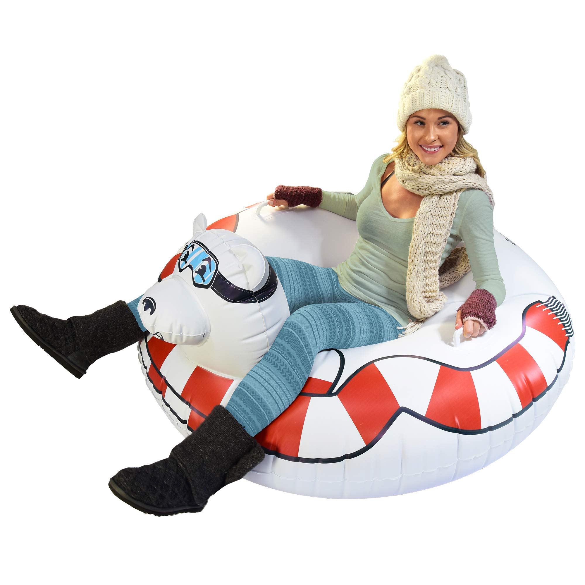 Algopix Similar Product 7 - GoFloats Winter Snow Tube  Inflatable