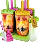 Algopix Similar Product 18 - Popsicle Molds Set  Bpa Free  6 Ice