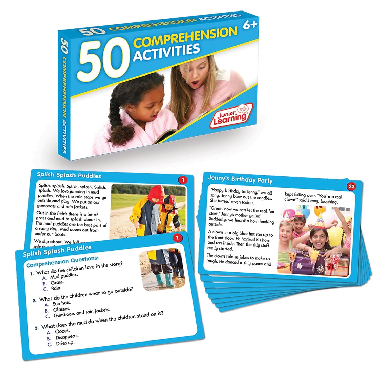 Algopix Similar Product 13 - Junior Learning JL355 50 Comprehension