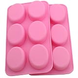 Algopix Similar Product 15 - WARMBUY Oval Silicone Mold for DIY