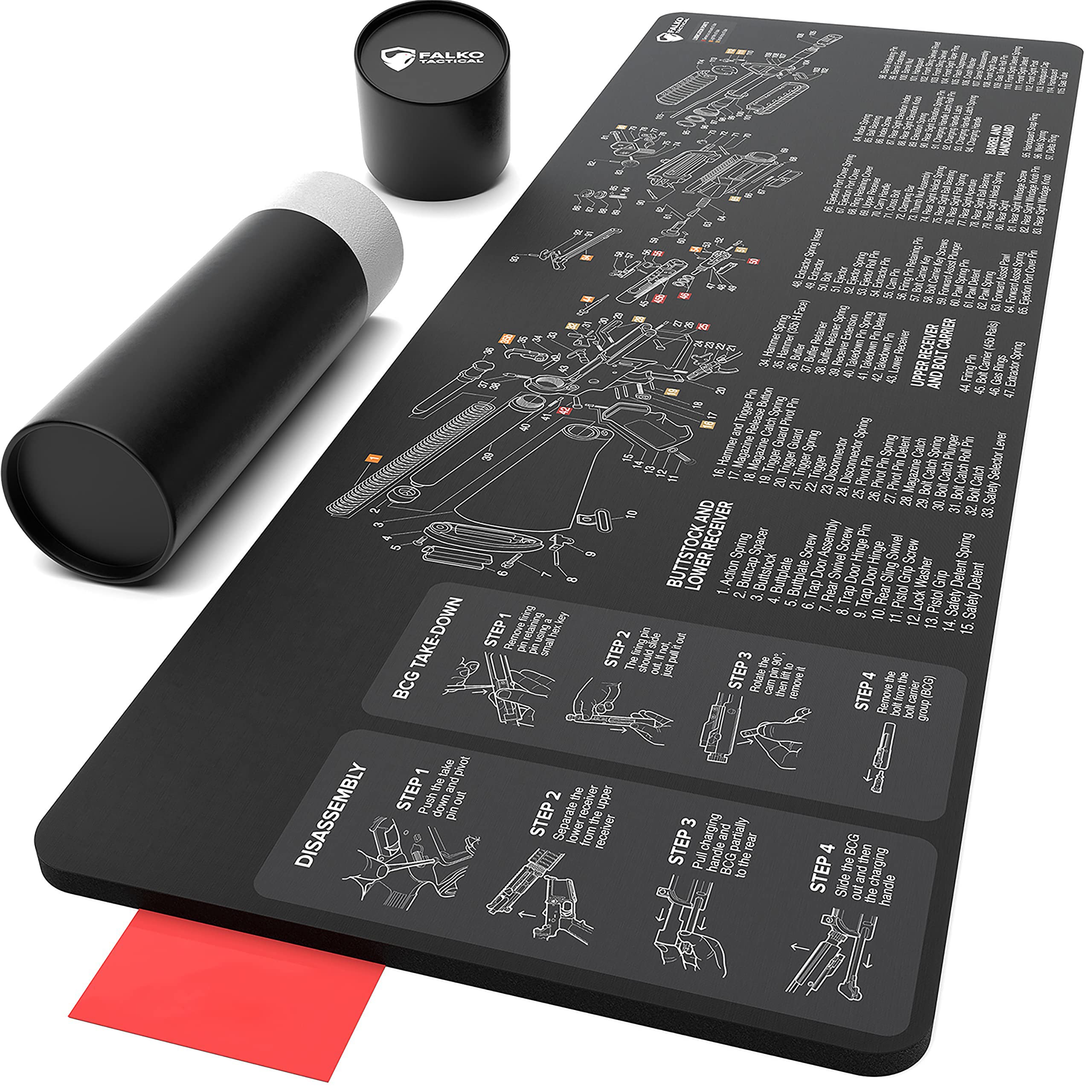 Algopix Similar Product 11 - PIPROX Gun Cleaning Mat 36 by 12