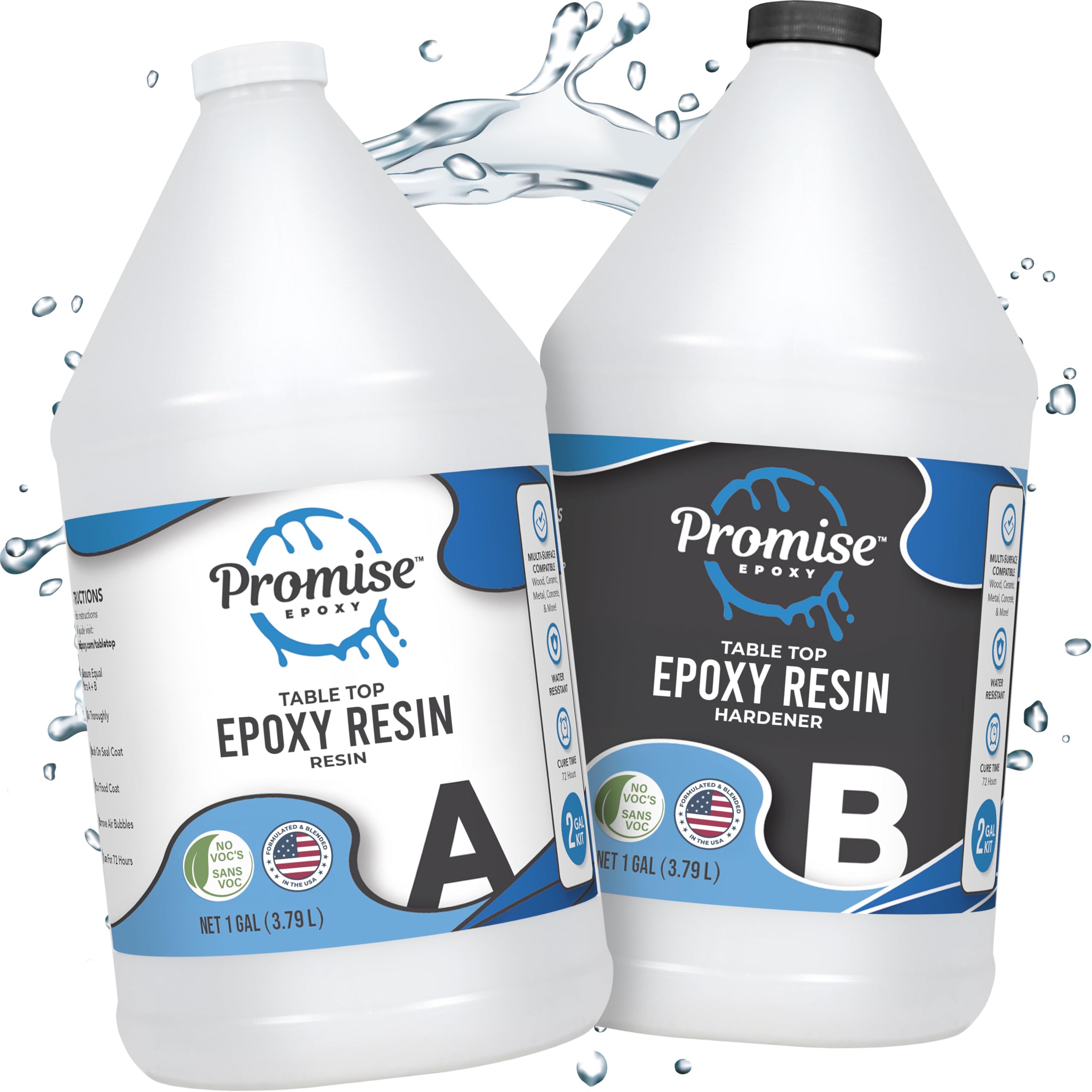 Algopix Similar Product 1 - Epoxy Resin Kit 2 GallonCrystal Clear