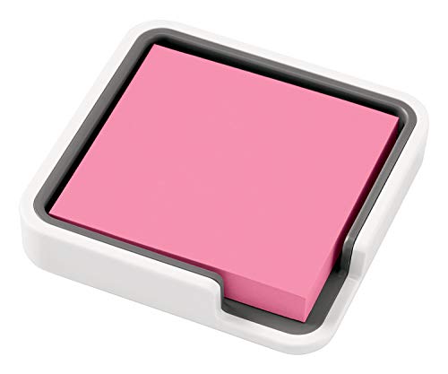 Algopix Similar Product 5 - Postit Notes Holder 3x3 in White