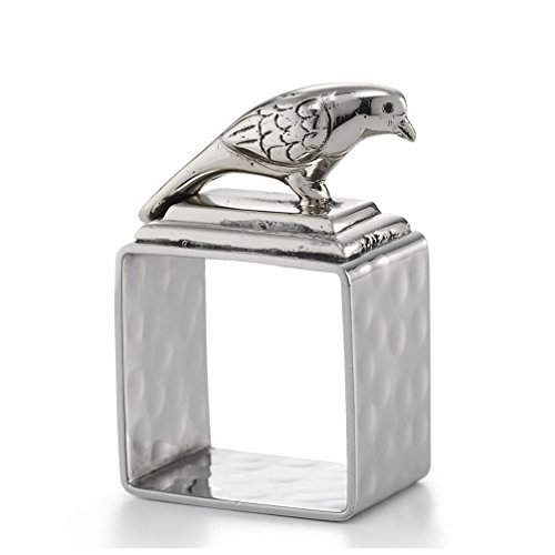 Algopix Similar Product 4 - Mary Jurek Robin Napkin Ring 4pc Set