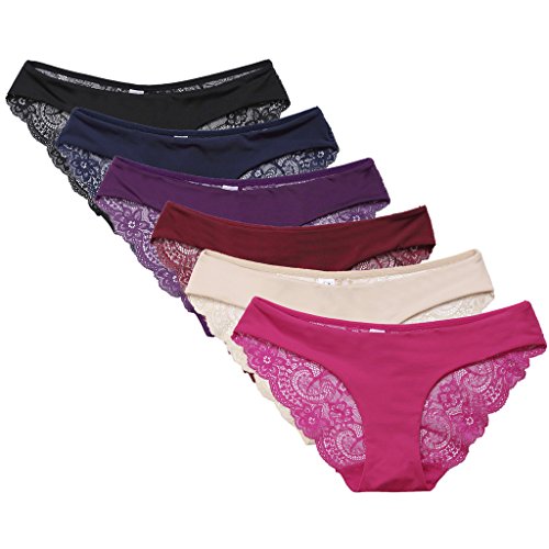 Algopix Similar Product 10 - CharmLeaks Womens underwear briefs lace