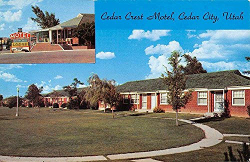 Algopix Similar Product 9 - Cedar City Utah Crest Motel Street View