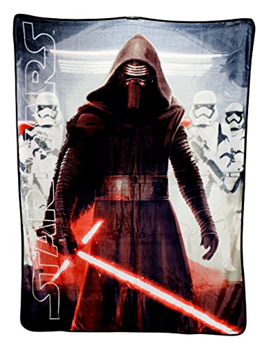 Algopix Similar Product 20 - Disney Star Wars Kylo Ren Silk Throw
