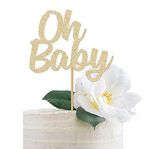 Algopix Similar Product 5 - Oh Baby Shower Cake Topper Handmade