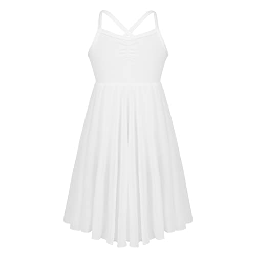 Algopix Similar Product 1 - TiaoBug Girls Spaghetti Chiffon Ballet