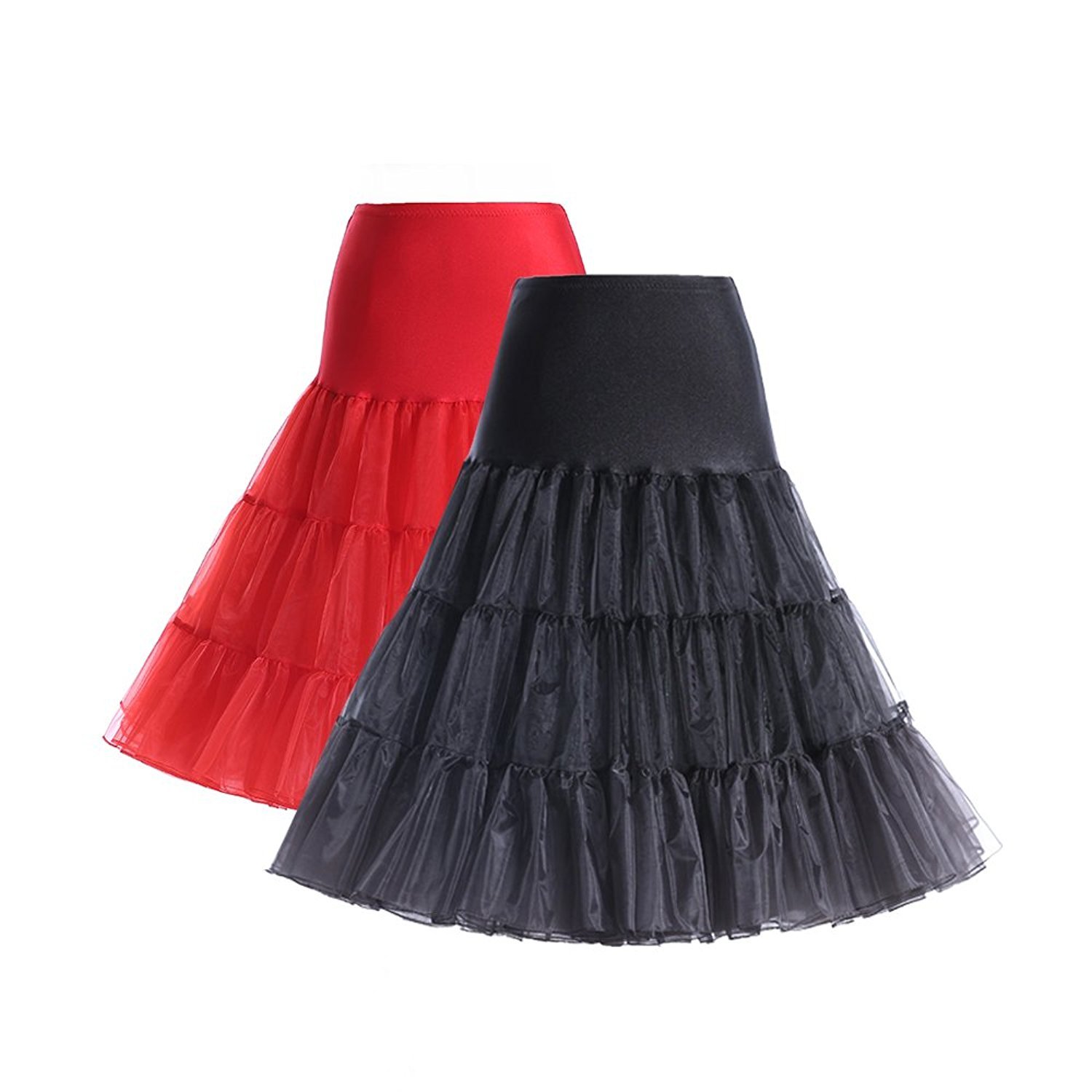 Algopix Similar Product 15 - Boolavard 50s Petticoat Underskirt