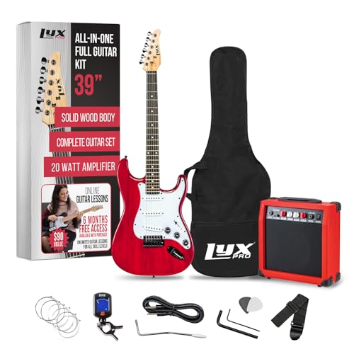 Algopix Similar Product 15 - LyxPro 39 inch Electric Guitar Kit