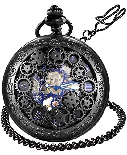 Algopix Similar Product 17 - LYMFHCH Steampunk Blue Hands Scale