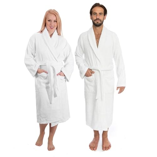 Algopix Similar Product 15 - Luxury Terry Cloth Bathrobe  Premium