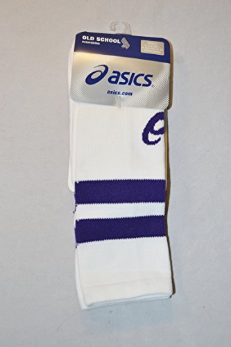 Algopix Similar Product 7 - ASICS WOMENS SOCKS OLD SCHOOL STRIPED