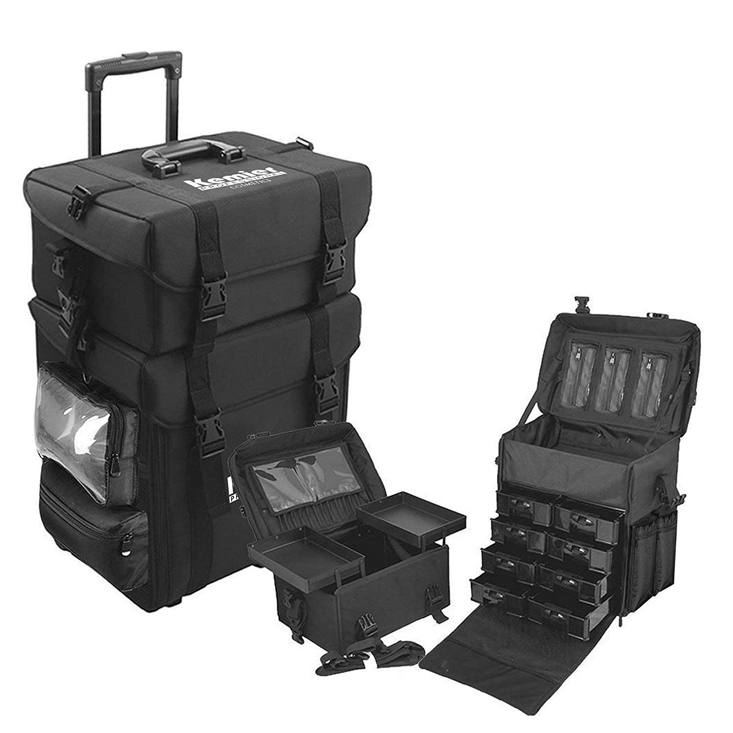 Algopix Similar Product 17 - Kemier Makeup Case Professional Makeup