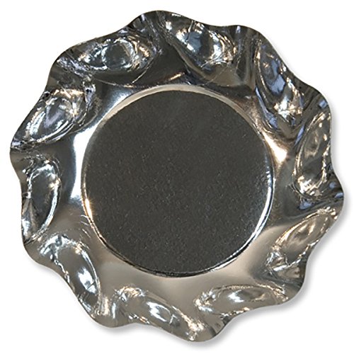 Algopix Similar Product 15 - Sophistiplate Brilliant Silver Petalo