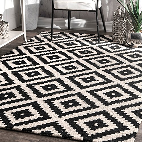 Algopix Similar Product 1 - nuLOOM Kellee Hand Tufted Geometric