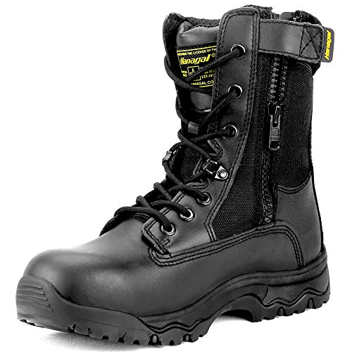Algopix Similar Product 15 - HANAGAL Mens Escalade Tactical Boots