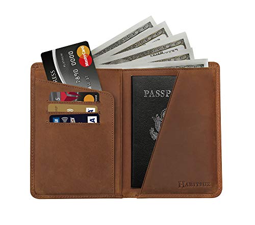 Algopix Similar Product 4 - Habitoux RFID Blocking Passport Holder
