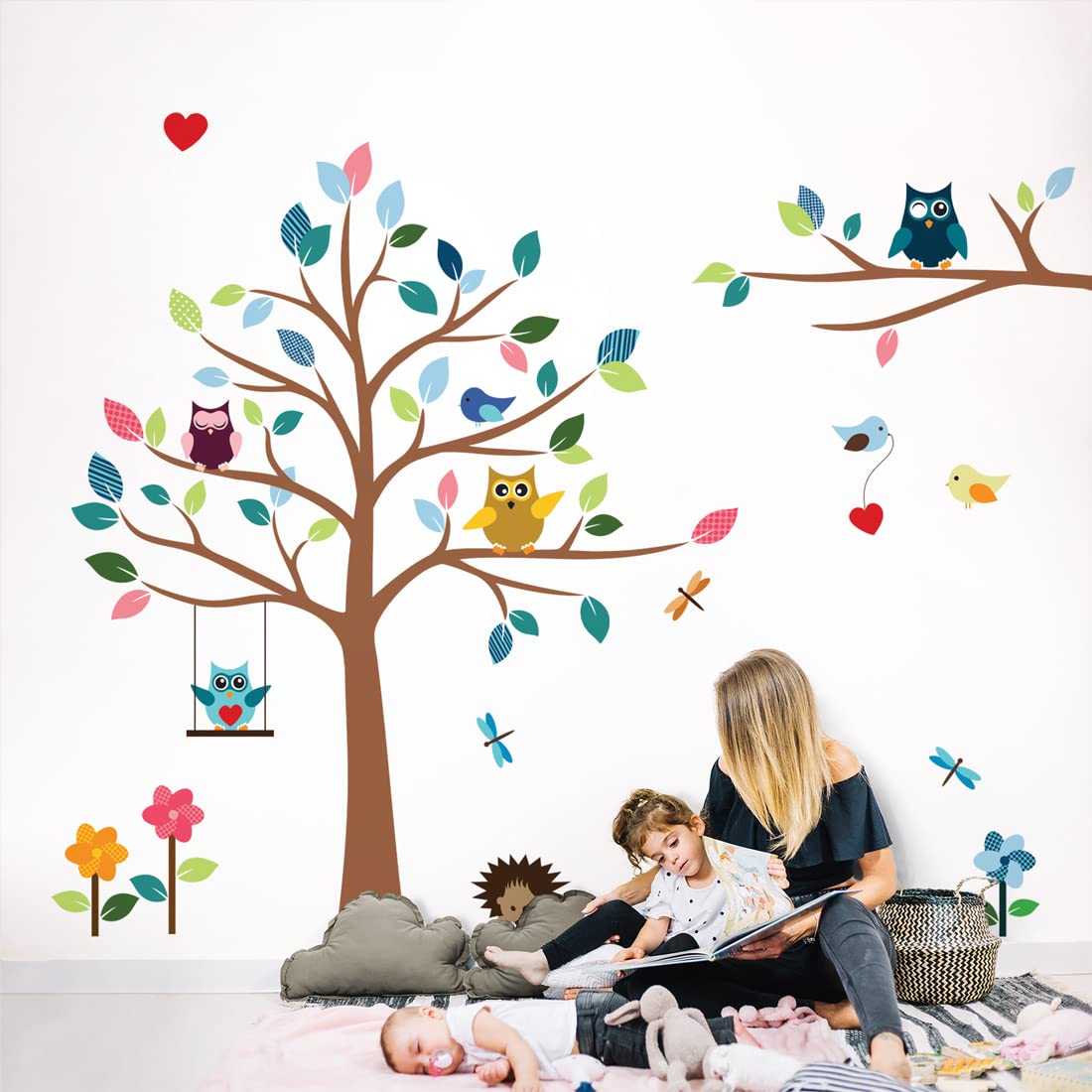 Algopix Similar Product 8 - TIMBER ARTBOX Cheerful Safari Nursery