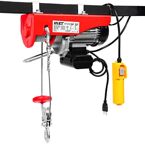 Algopix Similar Product 15 - Goplus 880LBS Lift Electric Hoist Crane