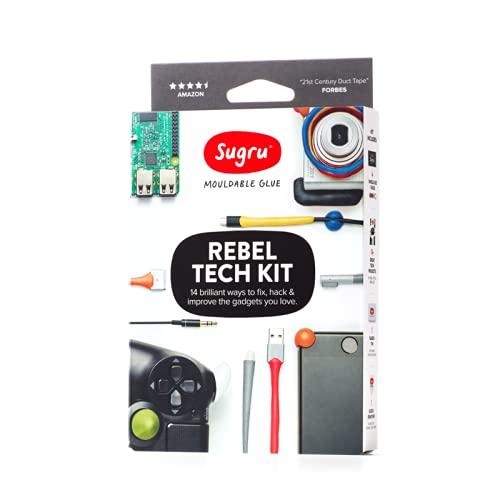 Algopix Similar Product 18 - Sugru Moldable Glue - Rebel Tech Kit