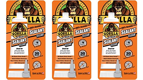 Algopix Similar Product 1 - Gorilla 100 Percent Silicone Sealant