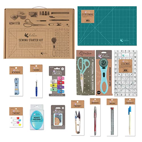 Algopix Similar Product 10 - EverSewn Ultimate Sewing Starter Kit
