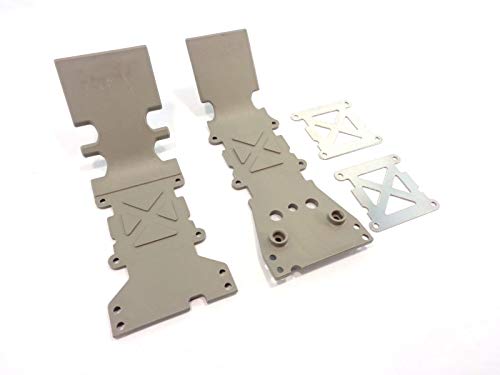 Algopix Similar Product 2 - Traxxas Tmaxx 25 Skid Plates Front and