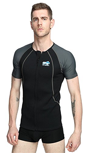 Algopix Similar Product 14 - Lemorecn Wetsuits 15mm Neoprene Rash