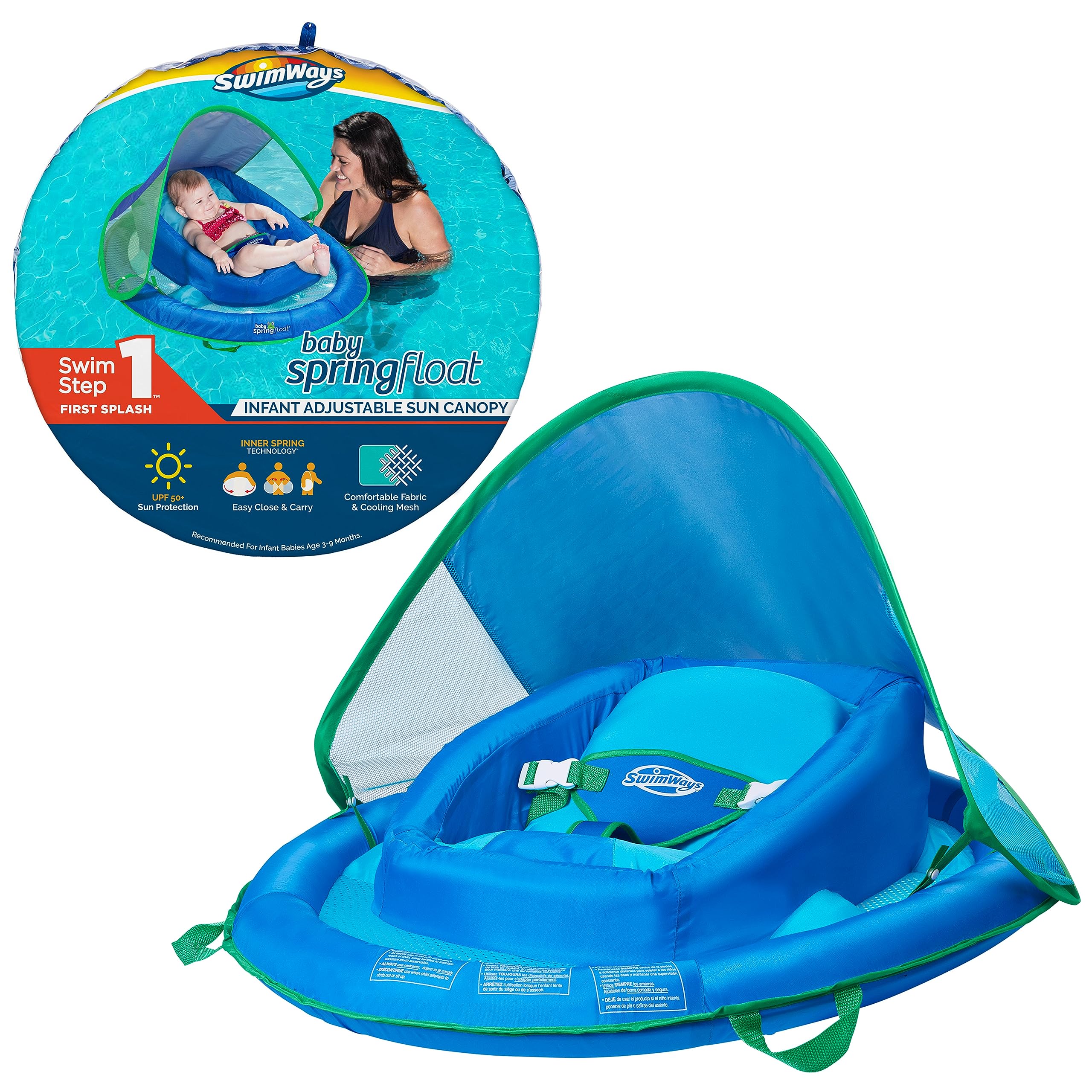 Algopix Similar Product 2 - SwimWays Baby Spring Float with