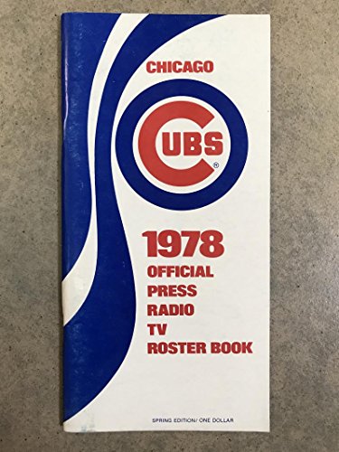 Algopix Similar Product 2 - CHICAGO CUBS MLB BASEBALL MEDIA GUIDE