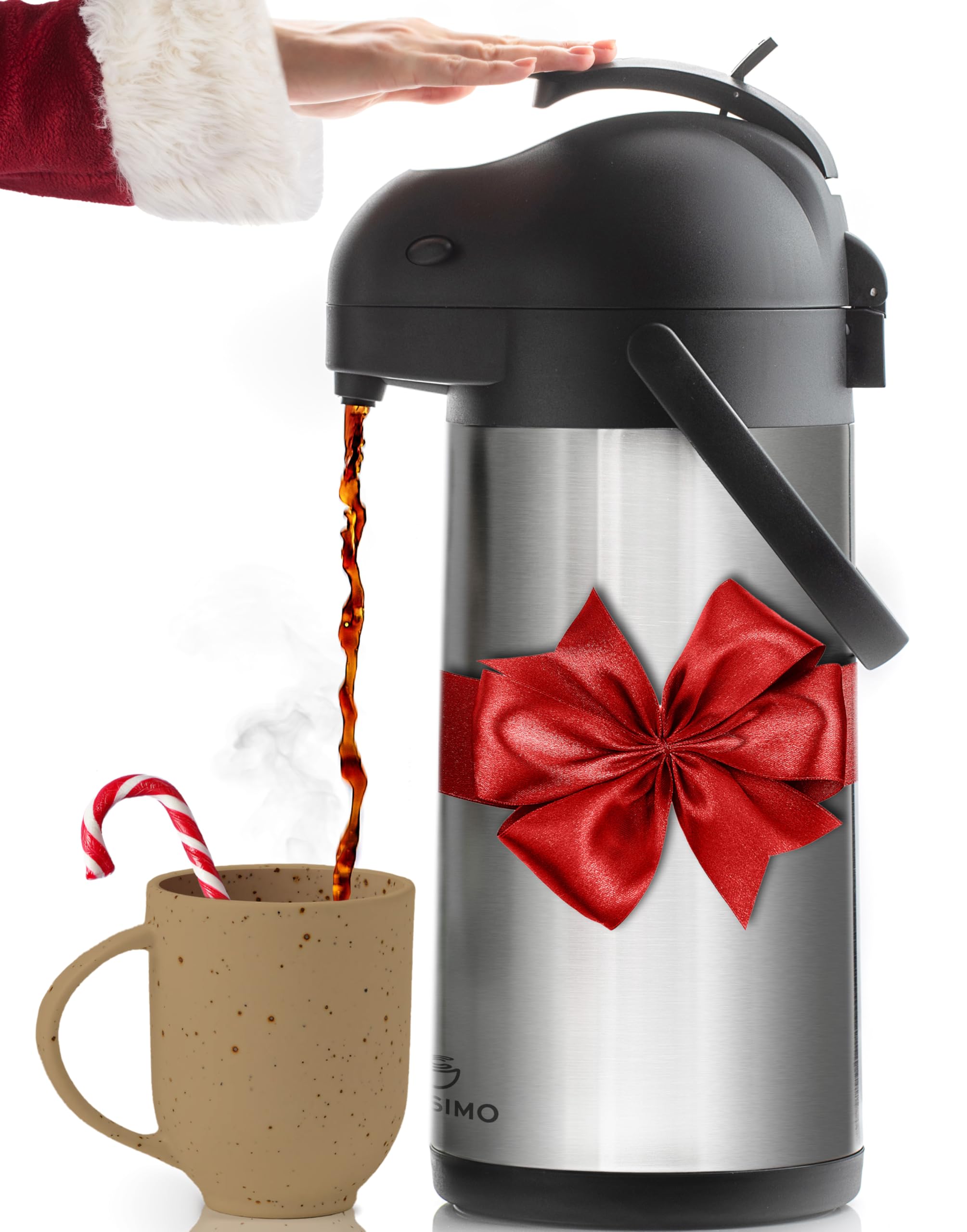 Algopix Similar Product 4 - Coffee Carafe with Pump 102oz 3L
