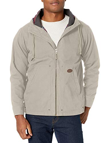 Algopix Similar Product 19 - Backpacker Hooded Canvas Jacket Stone