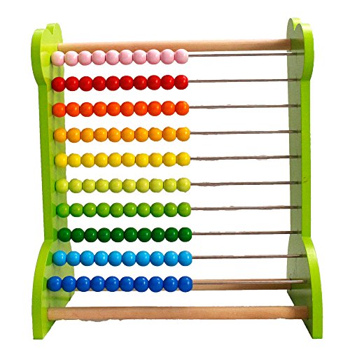 Algopix Similar Product 1 - Lil Toyz Giraffe Wooden Abacus