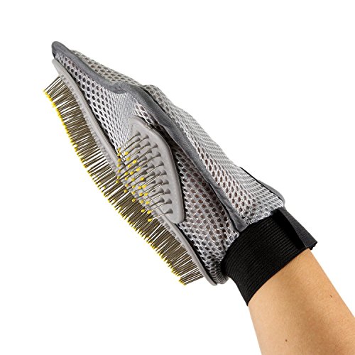 Algopix Similar Product 6 - MiLuck Pet Grooming Glove Brush Massage