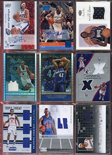 Algopix Similar Product 9 - NBA Basketball Card Relic Game Used