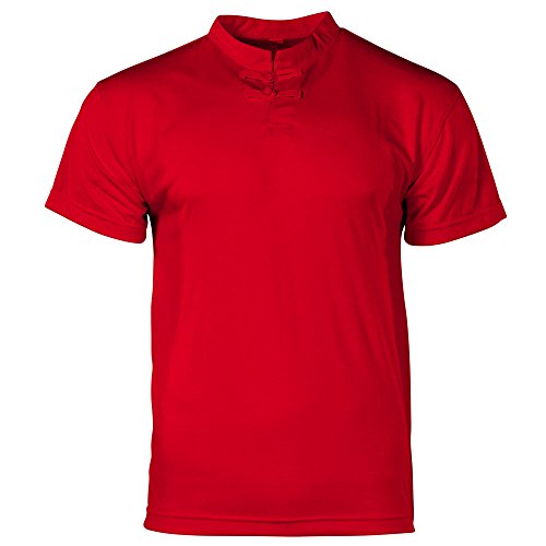 Algopix Similar Product 8 - Tiger Claw Short Sleeve Asian Henley