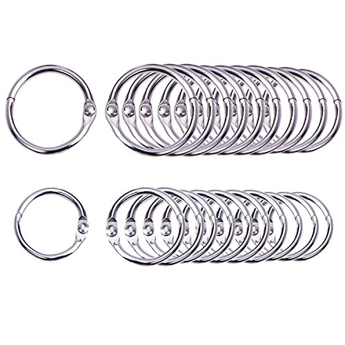 Algopix Similar Product 3 - Outus 1 Inch and 075 Inch Book Rings