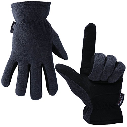 Algopix Similar Product 6 - OZERO Deerskin Suede Leather Palm and