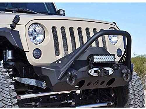 Algopix Similar Product 1 - Nighthawk Jk Front Bumper With Mid Tube
