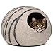 Algopix Similar Product 12 - MEOWFIA Cat Cave  Premium Felt Cat Bed
