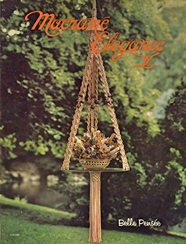 Algopix Similar Product 15 - Macrame Elegance V 1970s Plant Pot