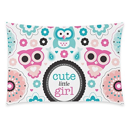 Algopix Similar Product 18 - Funny Owl Custom Zippered Pillow Cases
