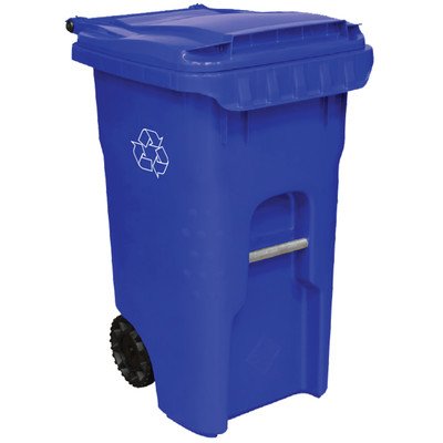 Algopix Similar Product 20 - Edge Wheeled 45-Gal Recycling Container