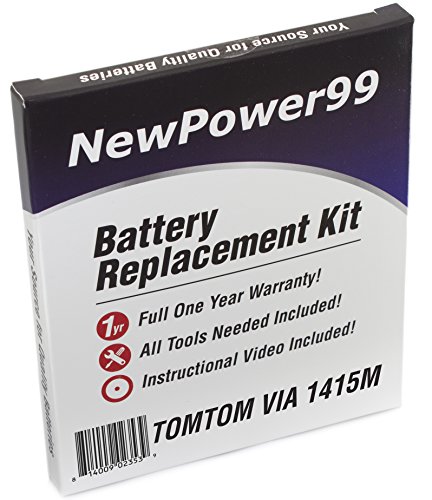 Algopix Similar Product 9 - TomTom Via 1415M Battery Replacement