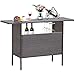Algopix Similar Product 19 - Giantex Outdoor Patio Wicker Bar Table