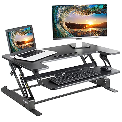 Algopix Similar Product 19 - VIVO Height Adjustable Standing Desk