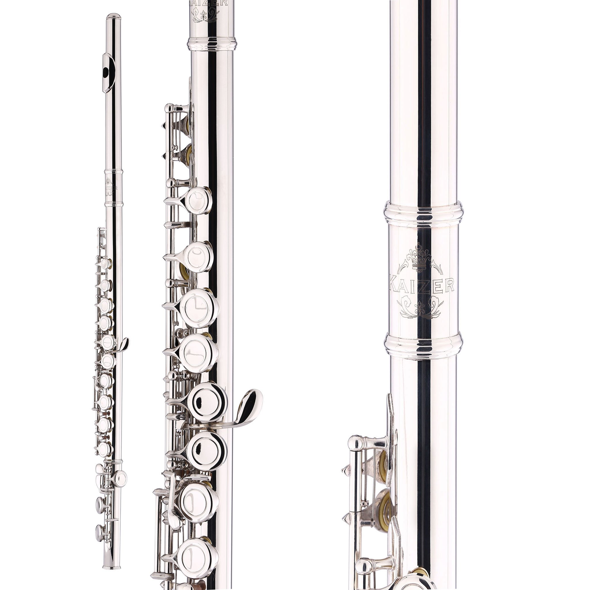 Algopix Similar Product 19 - Kaizer Flute C Key Closed Hole Nickel