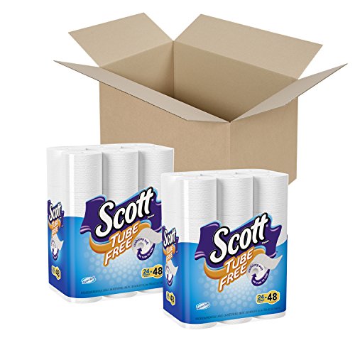Algopix Similar Product 3 - Scott TubeFree Toilet Paper Double